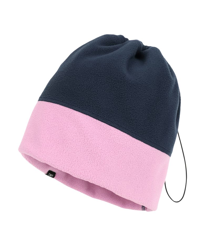 FLEECE NECK WARMMER BEANIE navy