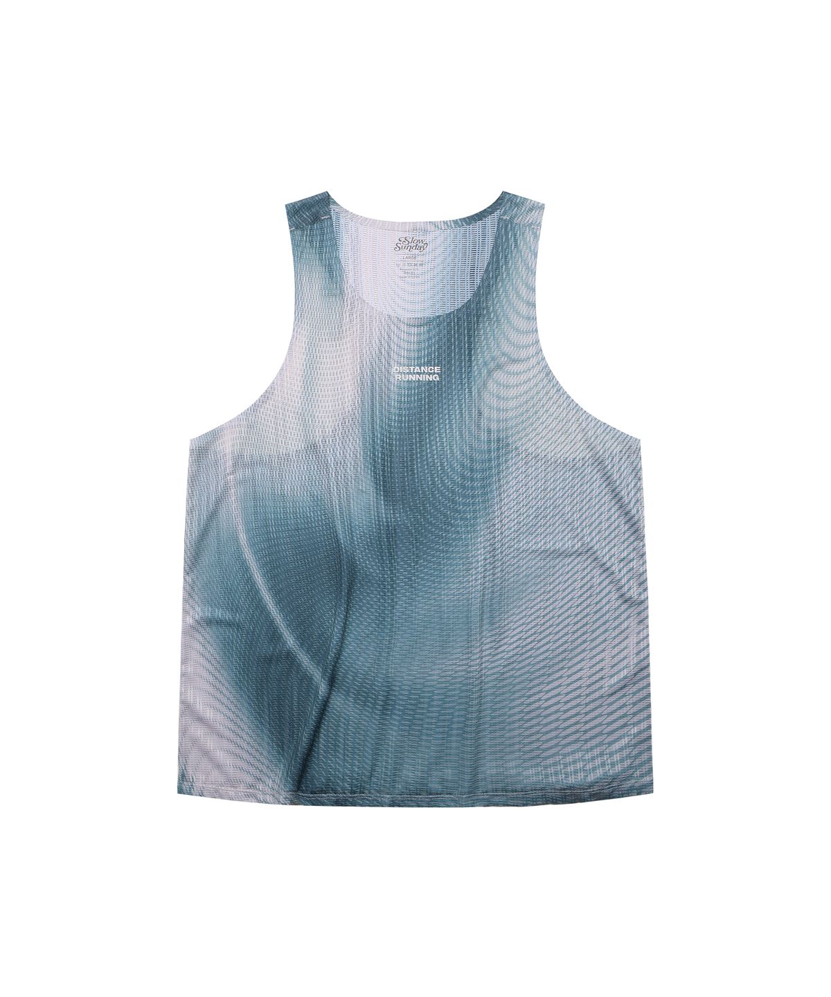 슬로우선데이(SLOW SUNDAY) Singlet - DELTA RACE 002 / Tundra Dot