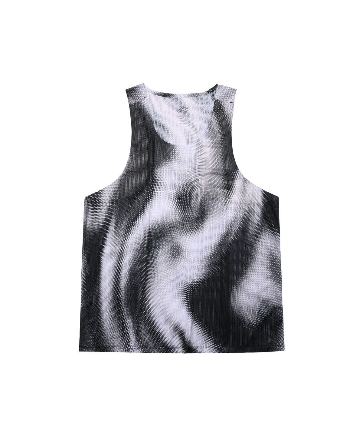 슬로우선데이(SLOW SUNDAY) Singlet - DELTA RACE 003 / Obsidian Dot