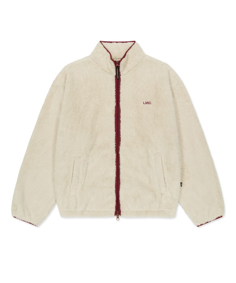 SHAGGY FLEECE JACKET beige