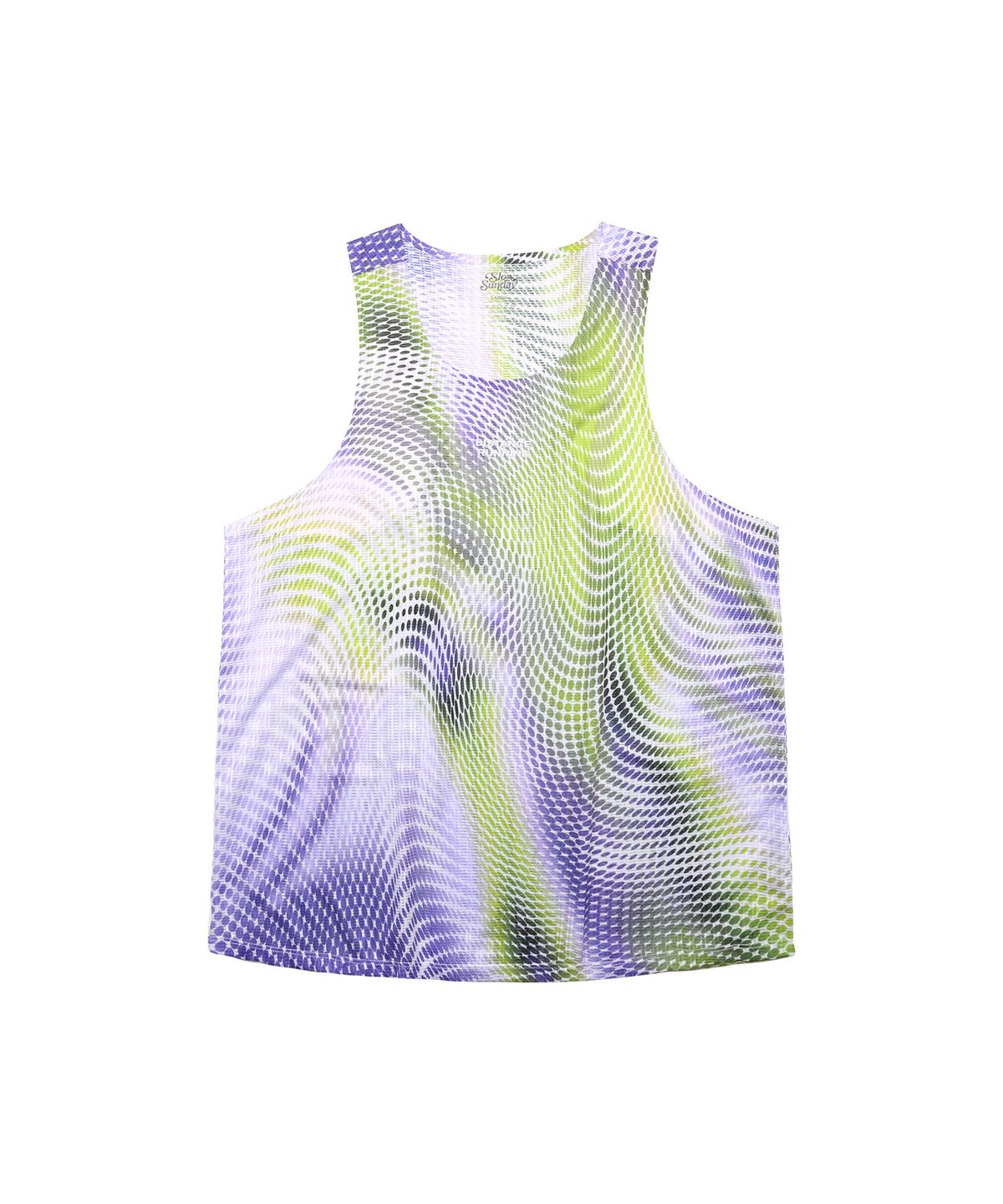 슬로우선데이(SLOW SUNDAY) Singlet - DELTA RACE 004 / Toxic Dot