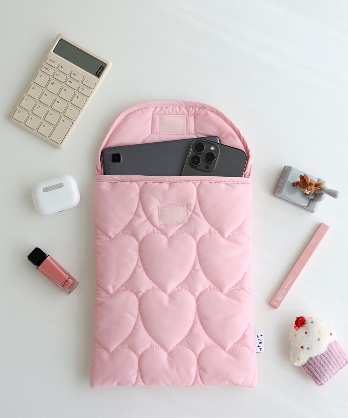프로젝트 1907(PROJECT1907) [PLASTIC] Heart Tablet Pouch (Pink)