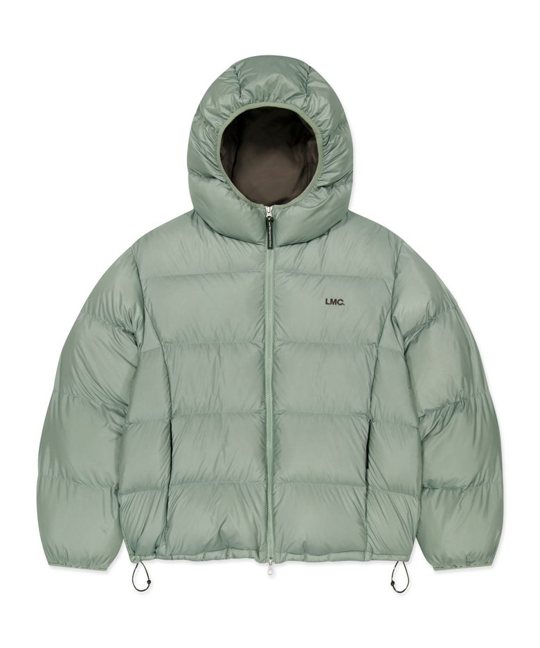 OG HOODED PUFFER DUCK DOWN PARKA khaki