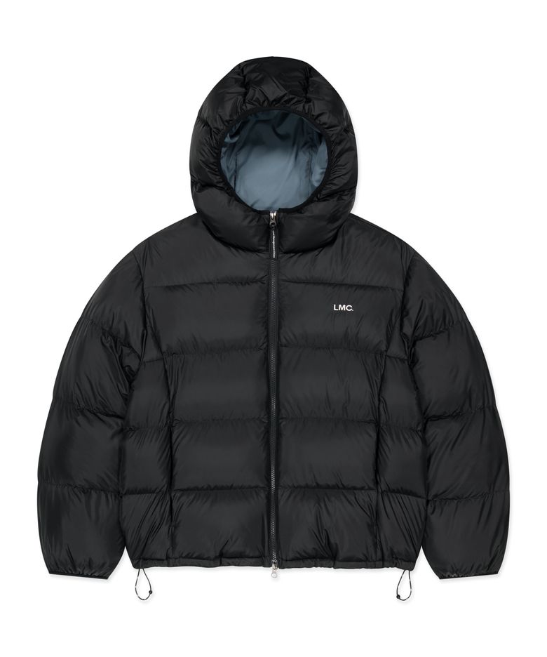 OG HOODED PUFFER DUCK DOWN PARKA black