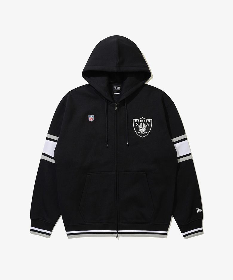 (기모) NFL 라스바에거스 레이더스 후드 집업 블랙 15357936