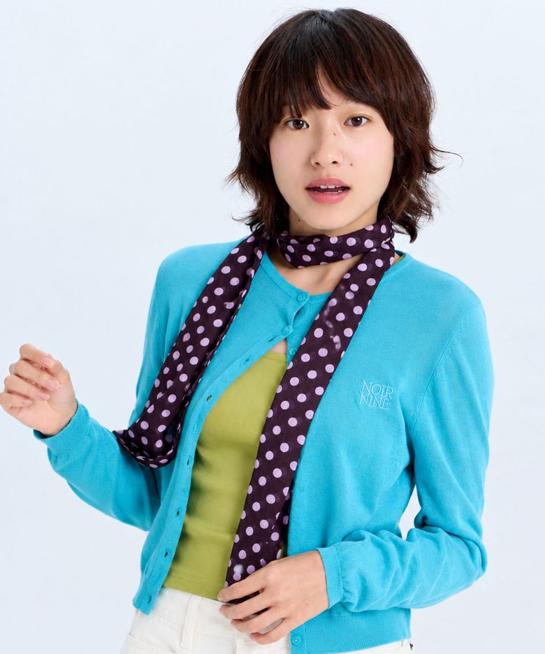 GOGO DOT SALLANG SCARF BROWN