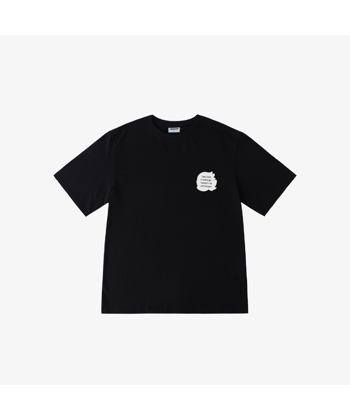 언커먼(UNCMN) LIVE LIKE HONEY BADGER T-SHIRT BLACK