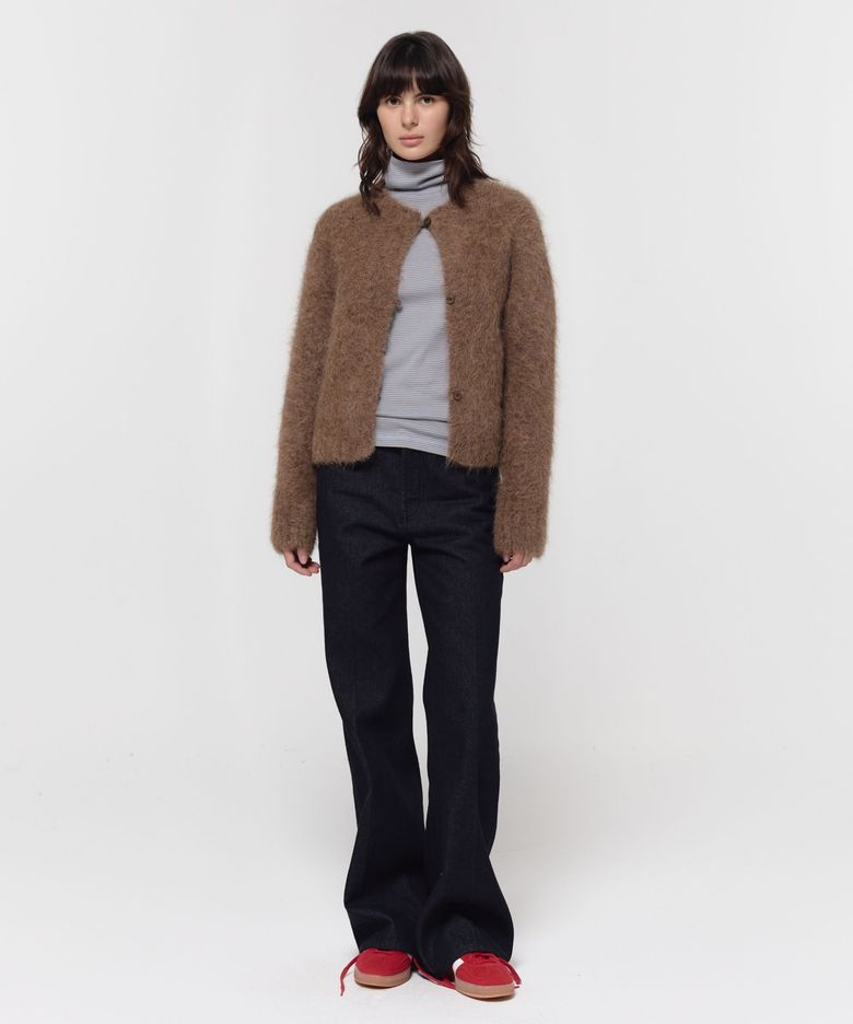 RELAXED TRAPEZE DENIM / INDIGO