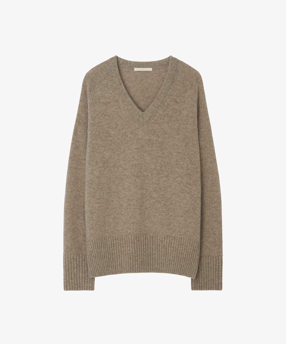 지비에이치 어패럴(GBH APPAREL) WOOL V-NECK SWEATER / OATMEAL