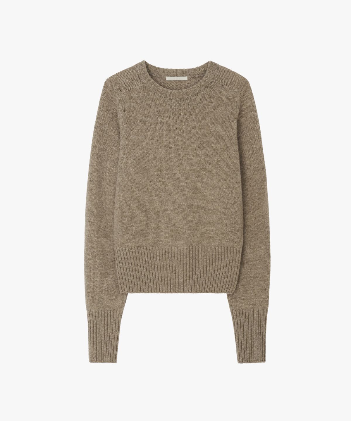 지비에이치 어패럴(GBH APPAREL) WOOL CREW NECK KNIT / OATMEAL