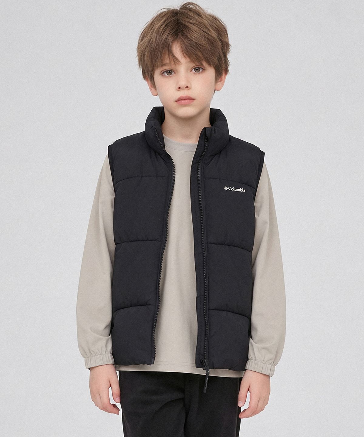컬럼비아 키즈(COLUMBIA KIDS) 키즈 볼패딩 베스트_블랙 (C74-YKD172)