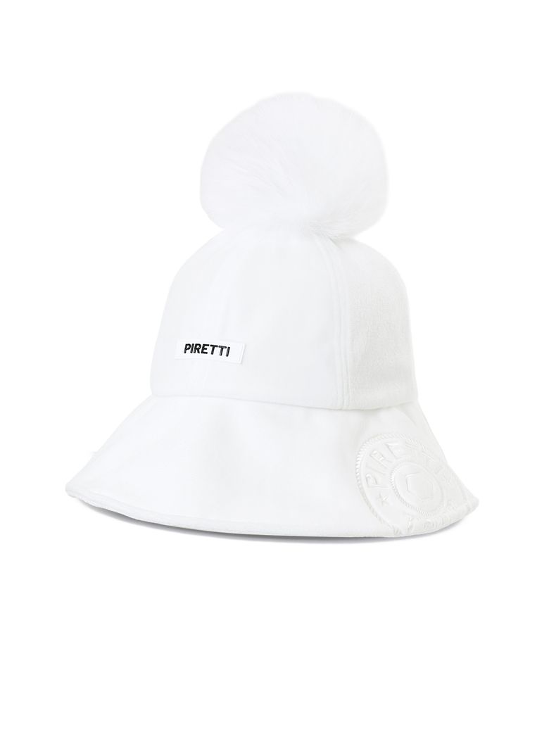 PI 와이드 벨벳 투어 햇_White_TWW26C03W2