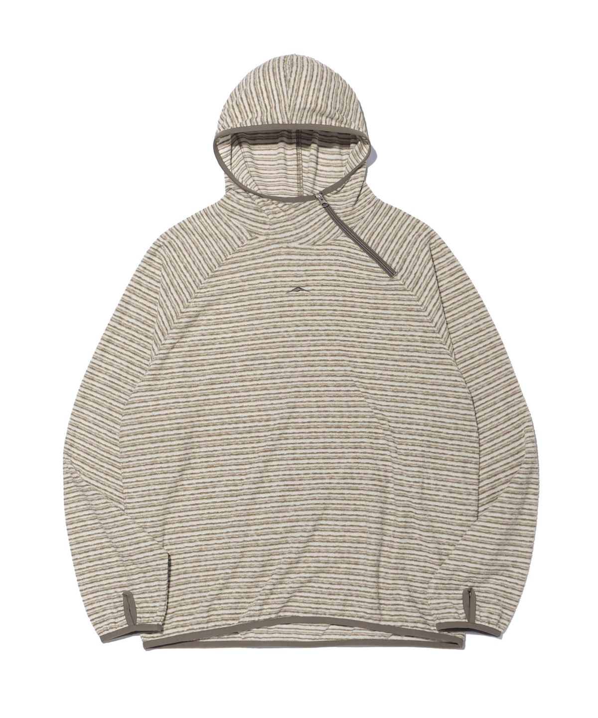 고요웨어(GOYOWEAR) 사이드 집 테리 후디 (아이보리)