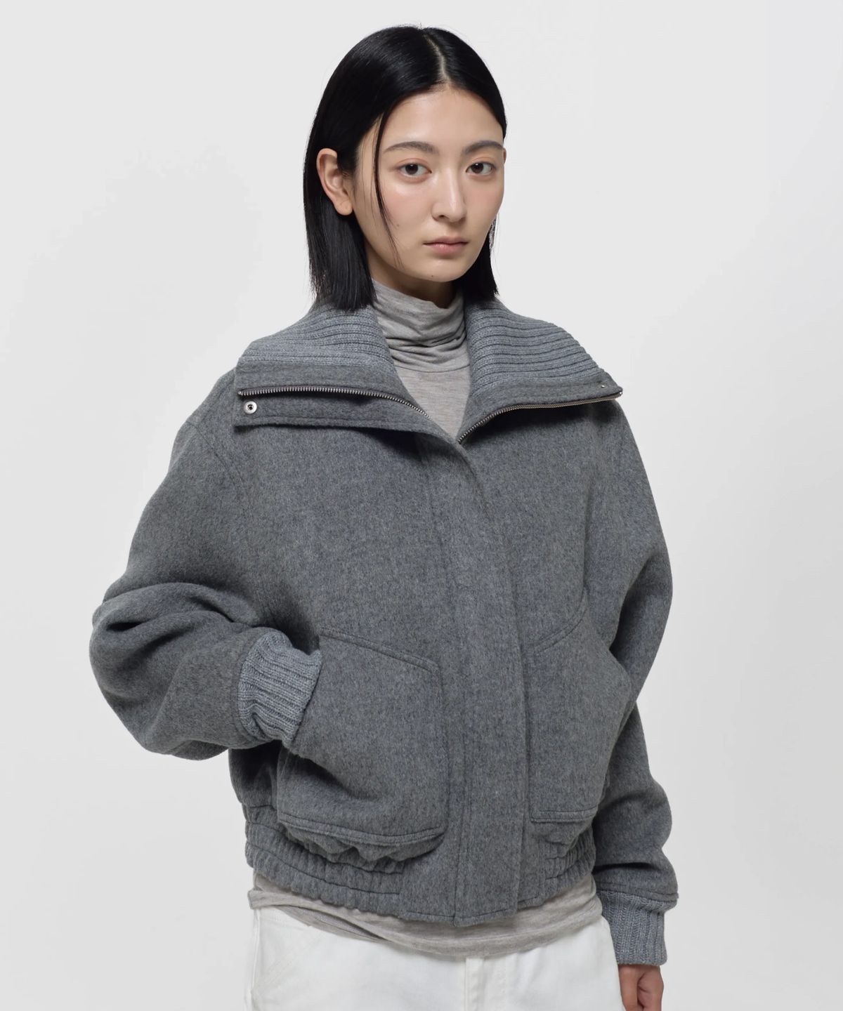지비에이치 어패럴(GBH APPAREL) MOTOR JUMPER / GREY