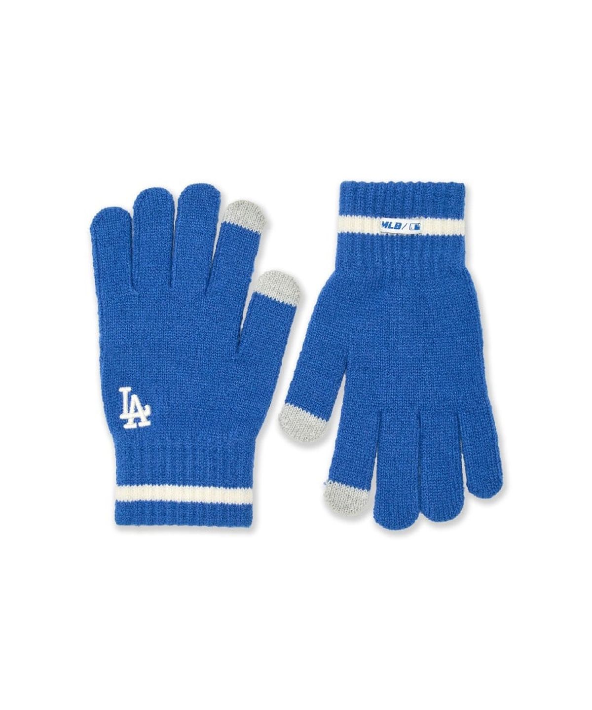 엠엘비 키즈(MLB KIDS) 젤리 오지 니트장갑 LA (Blue)