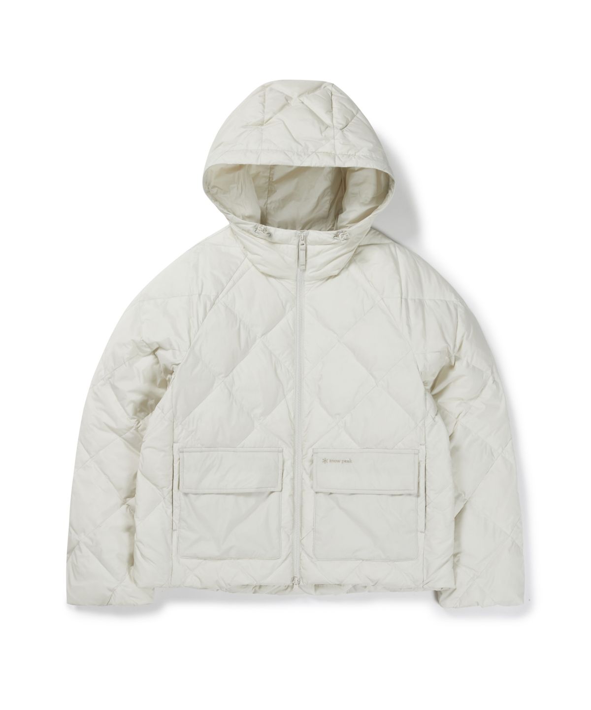 스노우피크 어패럴(SNOWPEAK APPAREL) 퍼피나 여성 다이아 퀼팅 경량 다운 자켓 (S26WWFDJ21) Light Beige