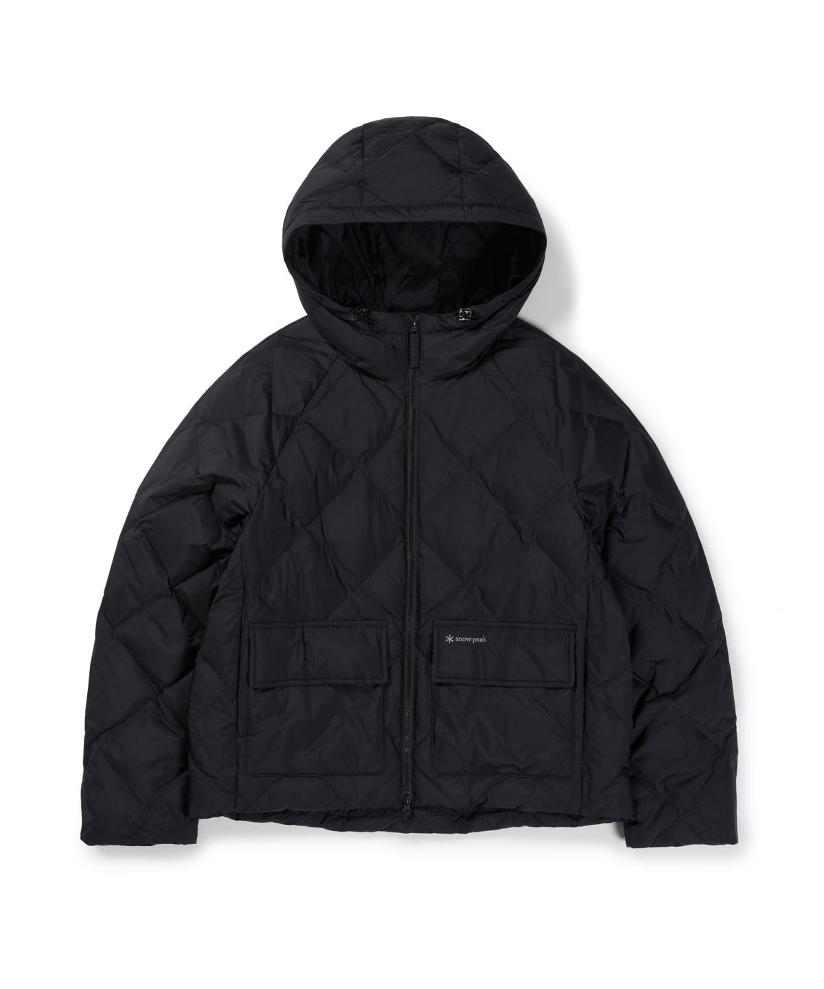 스노우피크 어패럴(SNOWPEAK APPAREL) 퍼피나 여성 다이아 퀼팅 경량 다운 자켓 (S26WWFDJ21) Black