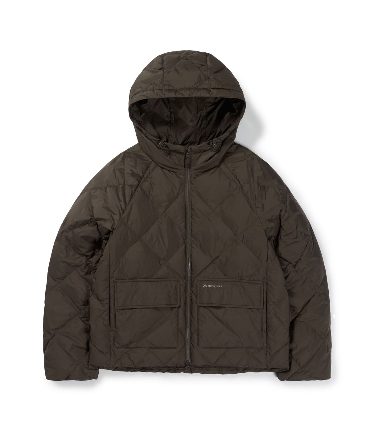 스노우피크 어패럴(SNOWPEAK APPAREL) 퍼피나 여성 다이아 퀼팅 경량 다운 자켓 (S26WWFDJ21) Choco Brown