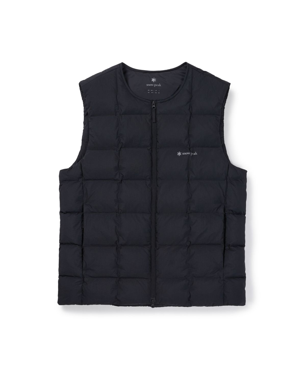 스노우피크 어패럴(SNOWPEAK APPAREL) 캠프블록 경량 다운 베스트 (S26WUFDV46) Dark Navy