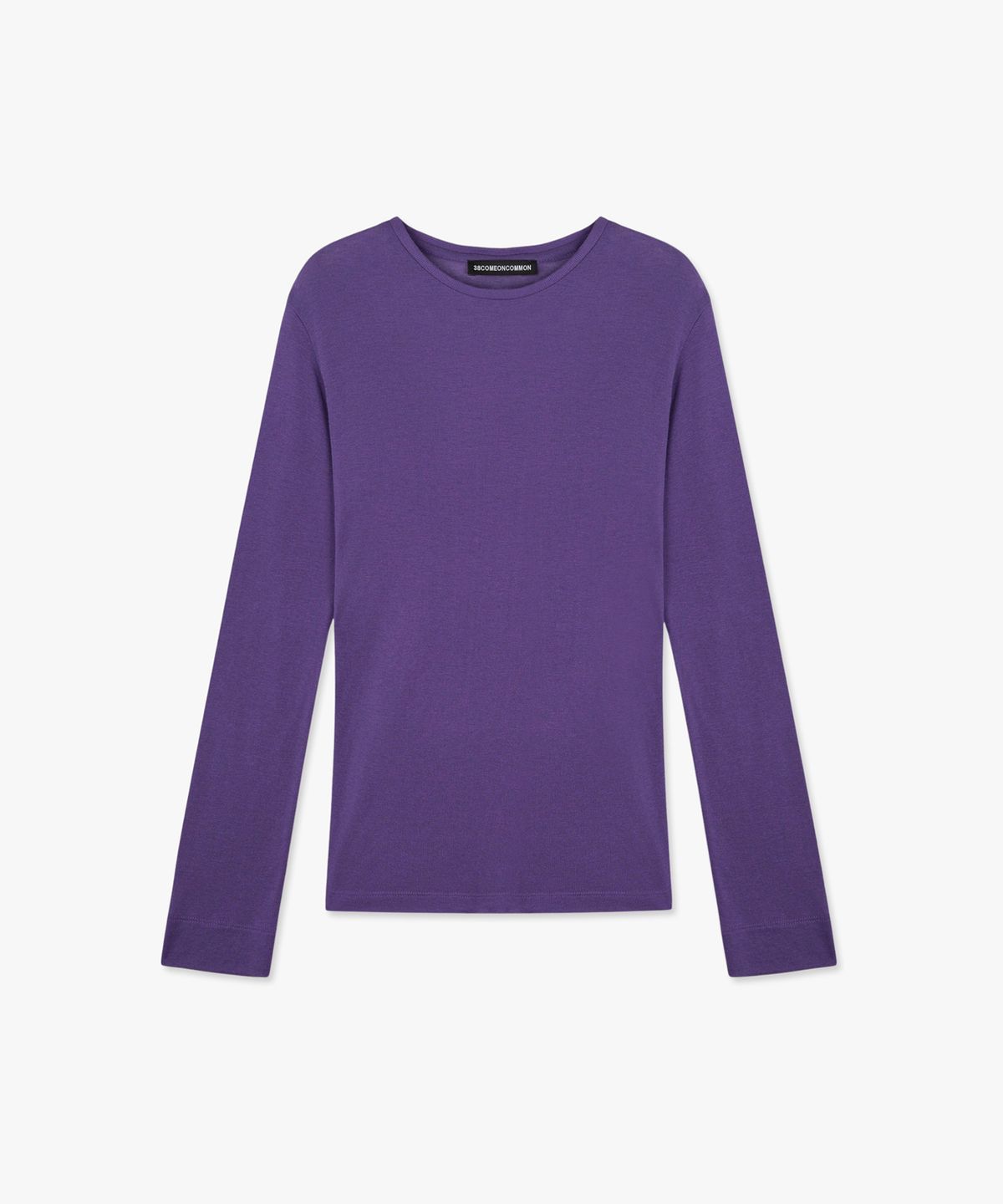 38컴온커먼(38COMEONCOMMON) Sheer Touch Long Sleeve (Purple)
