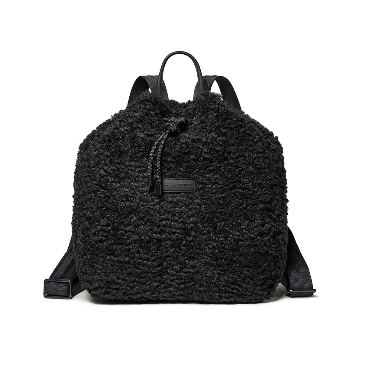 헌터(HUNTER) [UNISEX] 부클 미니 백팩 - 블랙 UBP7154PRCBLK