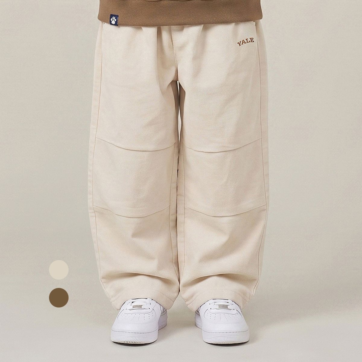 예일키즈(YALE KIDS) 코듀로이 파라슈트 팬츠 A6F023