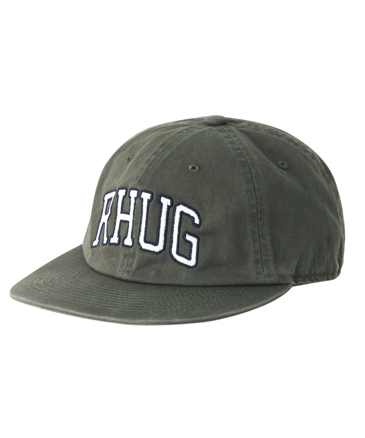유니버스 가먼트(UNIVERSE GARMENT) RHUG 애슬래틱 워싱 캡_OLIVE