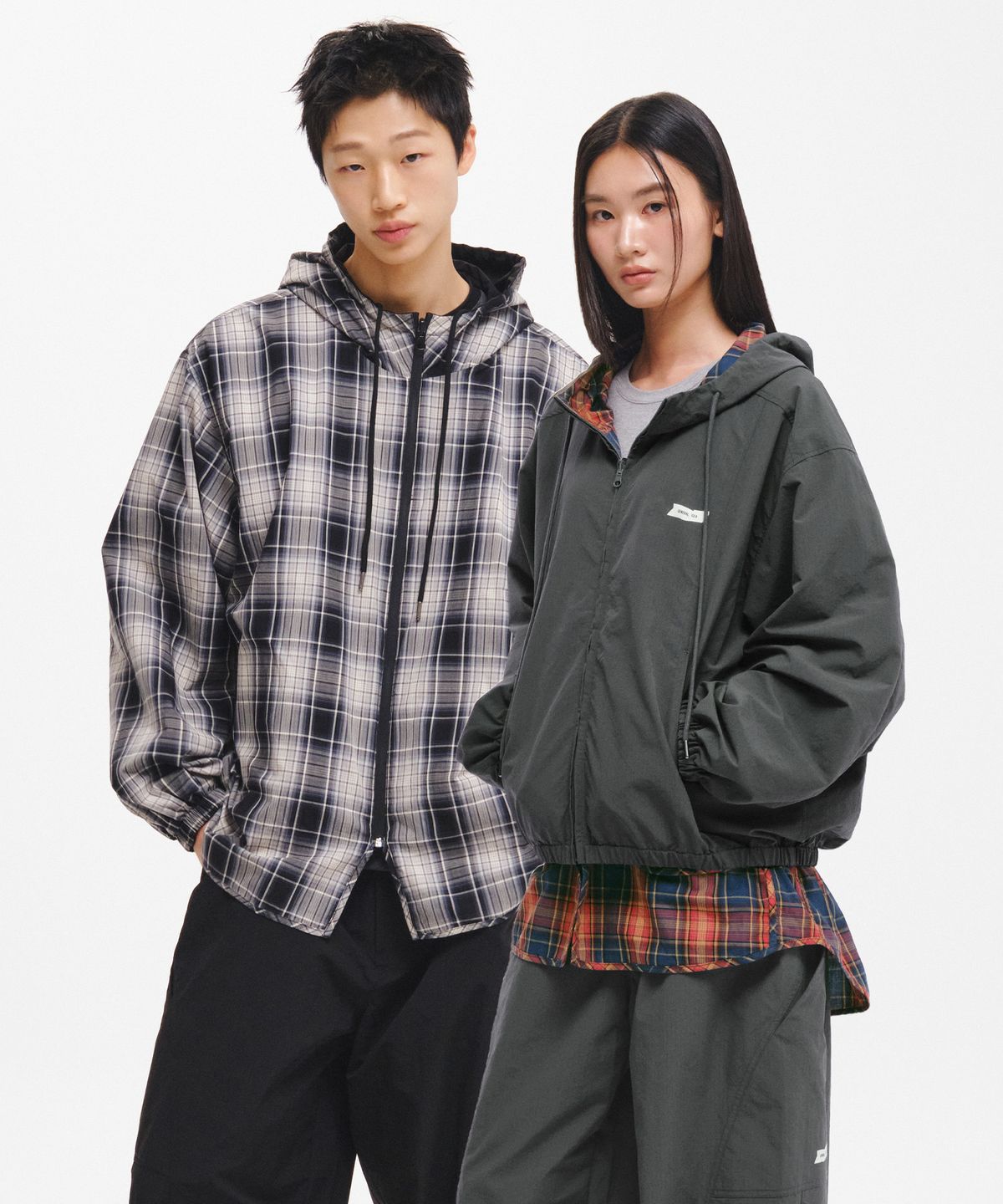 제너럴아이디어(GENERALIDEA) UNISEX 리버시블 트레이닝 점퍼 [2COL] / GF3UJP009