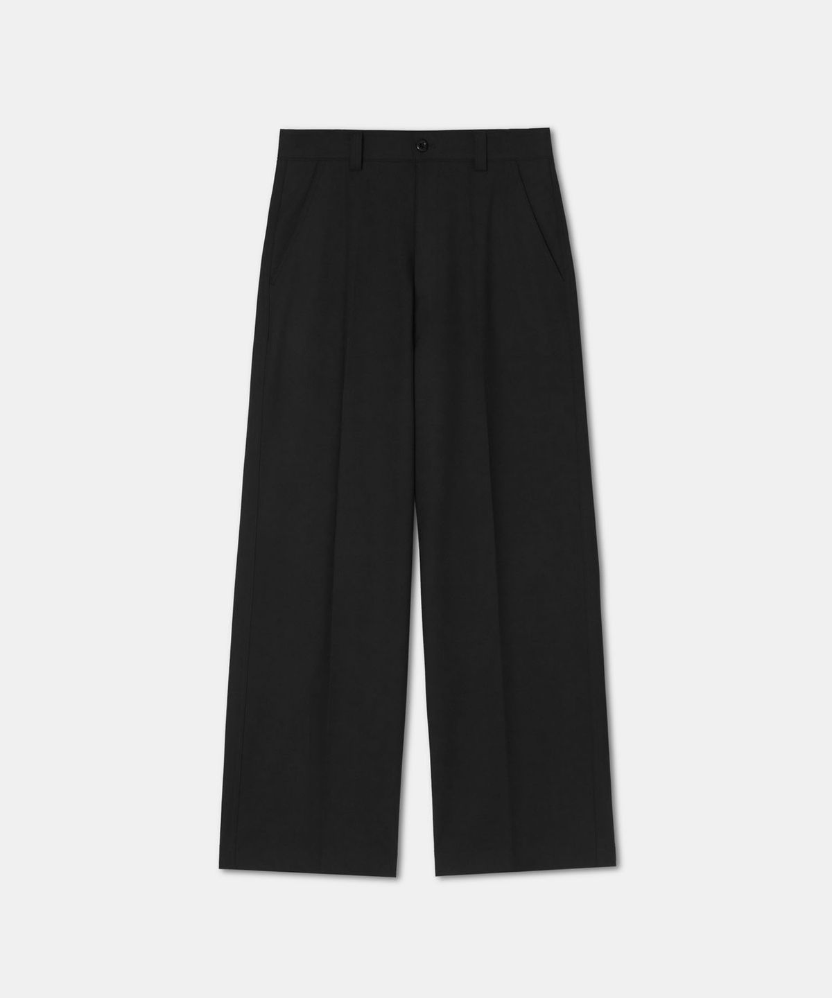 라벨아카이브(LABELARCHIVE) Layne LB wide fit pants matte black