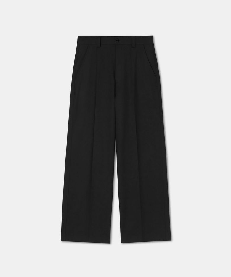 Layne LB wide fit pants matte black