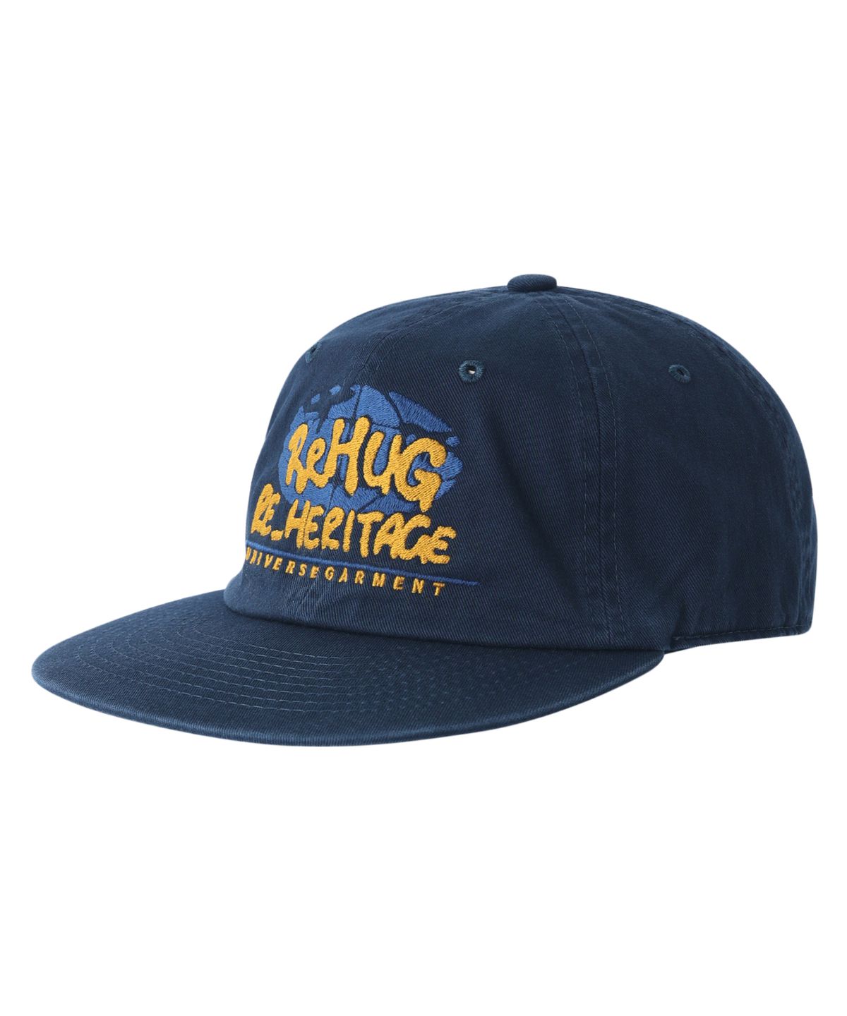 유니버스 가먼트(UNIVERSE GARMENT) 글로브 헤리티지 워싱 캡_NAVY