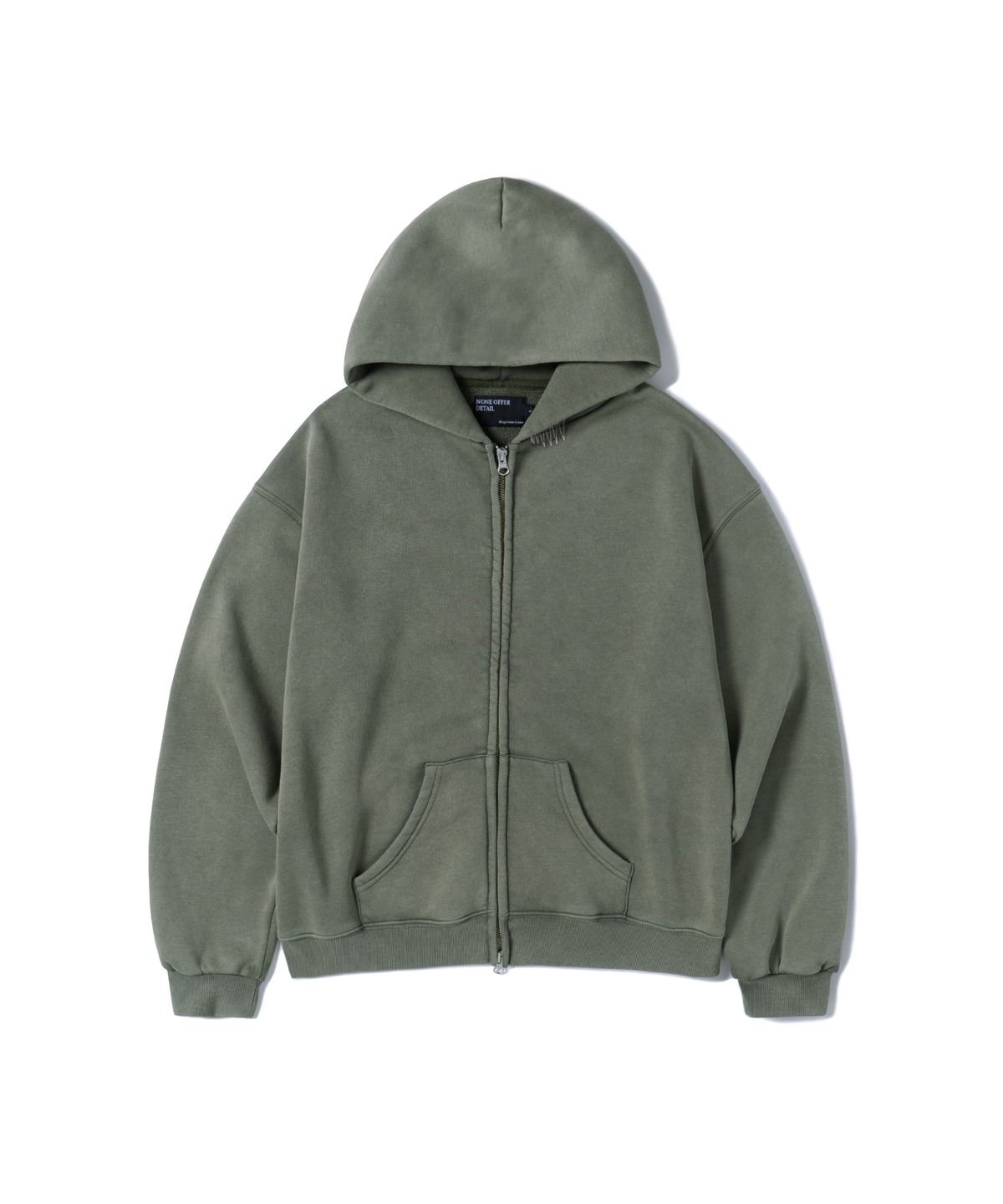 노드(NOD) None - Zip hoodie (Faded Tree)