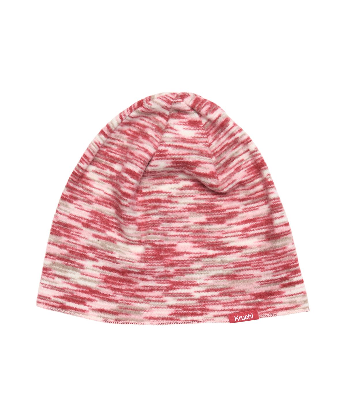 크루치(KRUCHI) MELANGE STRIPE BEANIE (RED)