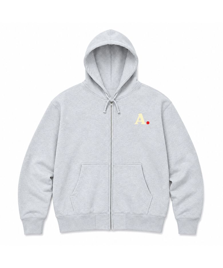 APPLE HOOD ZIPUP (U26DTJK64W)