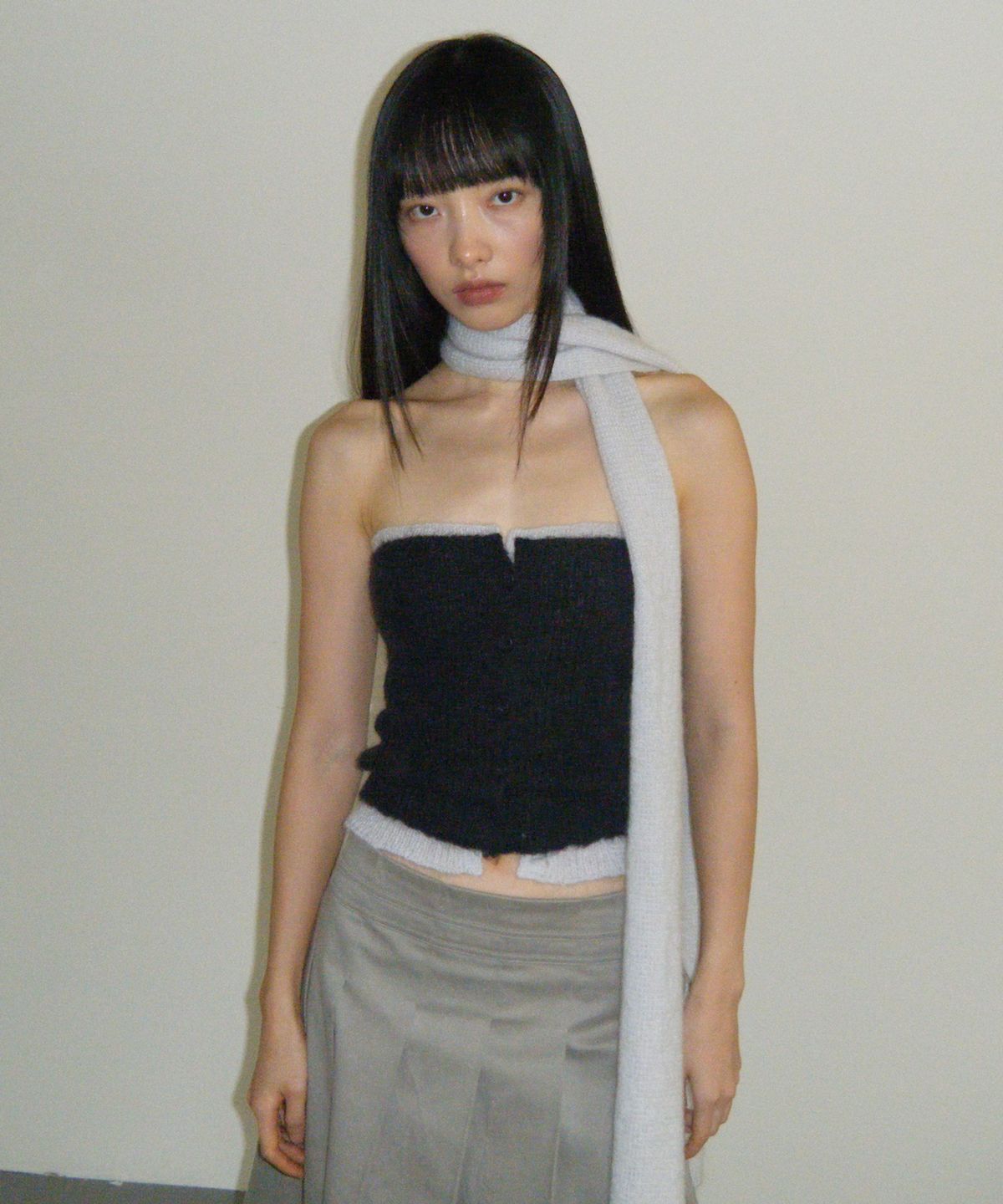 더애틋(THE AÉTUT) Mohair Wool Turtleneck Two way muffler_Light Mint