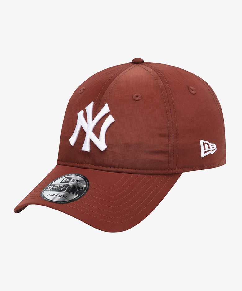 MLB 뉴욕 양키스 메탈 나일론 시리즈 언스트럭쳐 볼캡 스칼렛 15411764