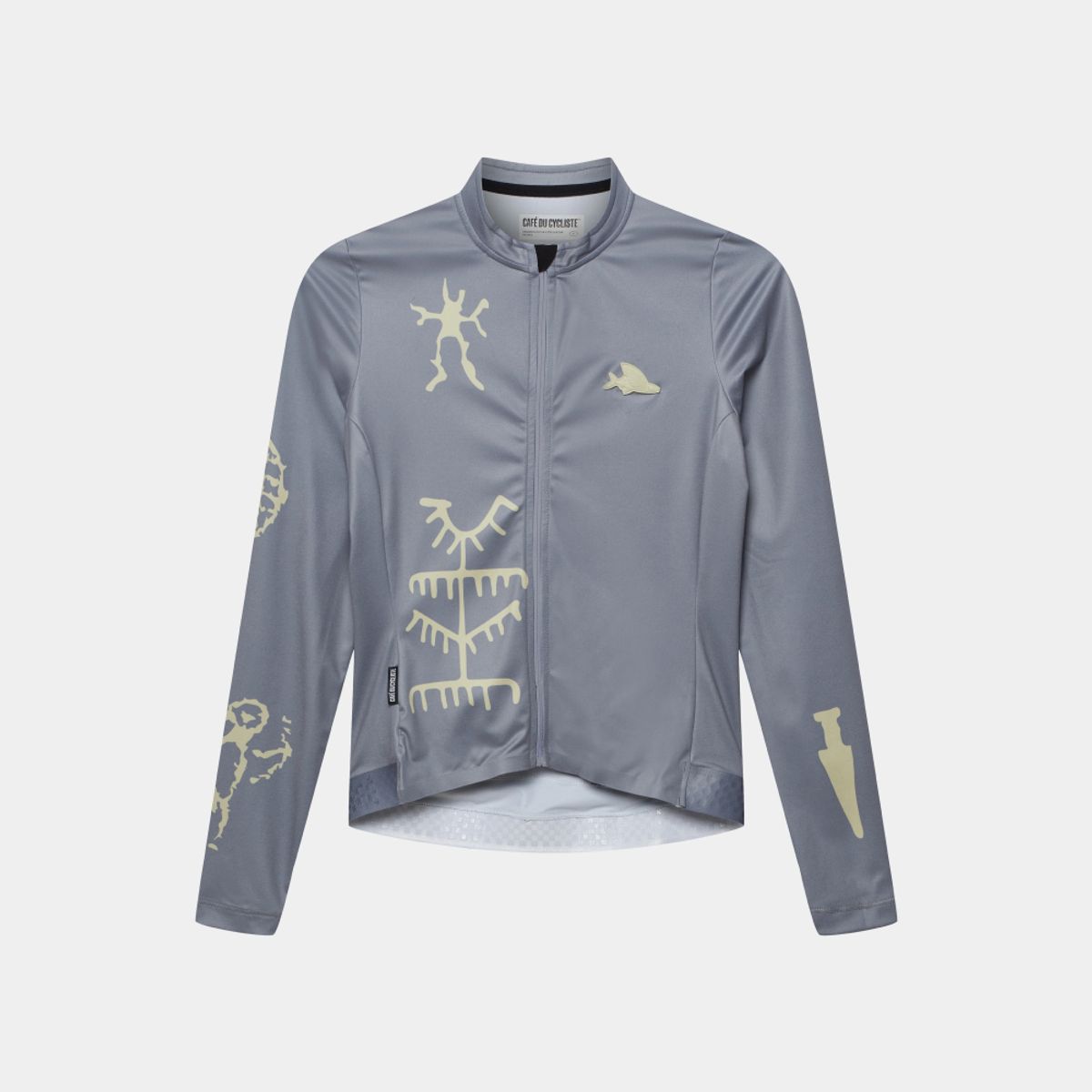 카페 드 사이클리스트(CAFE DU CYCLISTE) 콘스탄스 레이스 긴팔 져지 클리프사이드 그레이 남성