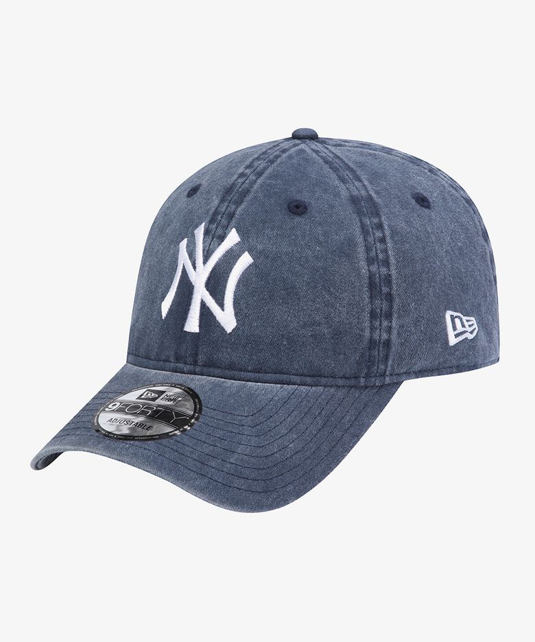 MLB 뉴욕 양키스 피그먼트 워싱 시리즈 언스트럭쳐 볼캡 네이비/화이트 15411745