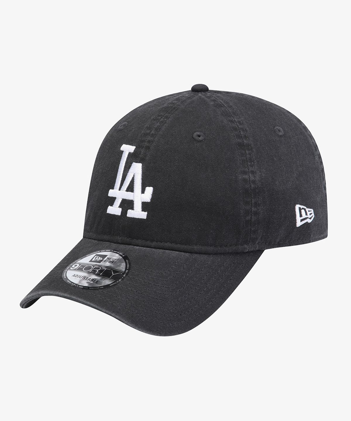뉴에라(NEW ERA) MLB LA 다저스 피그먼트 워싱 언스트럭쳐 볼캡 블랙/화이트 15411746
