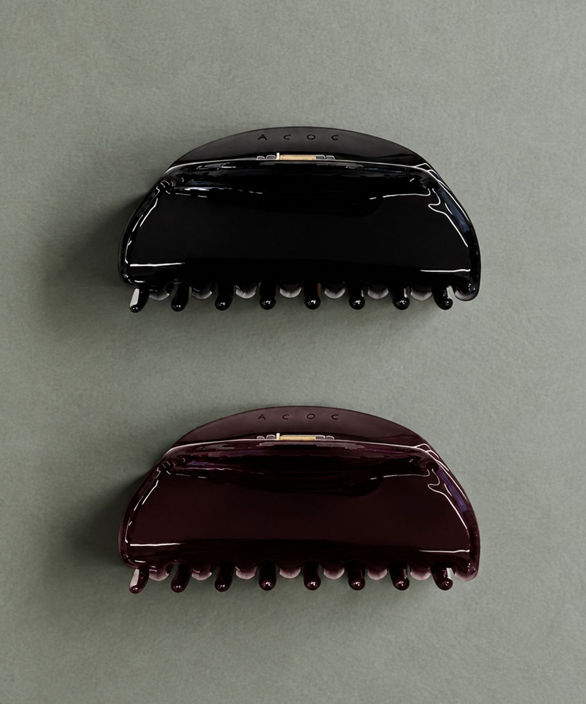 아코크(ACOC) Halfmoon Hair Clip_2 Colors