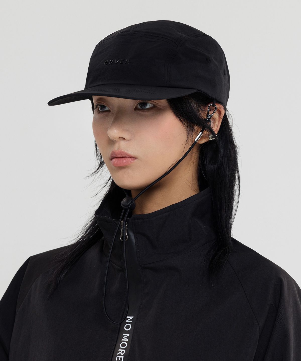 노버(NNVER) 카우보이 캠프 캡 (black)