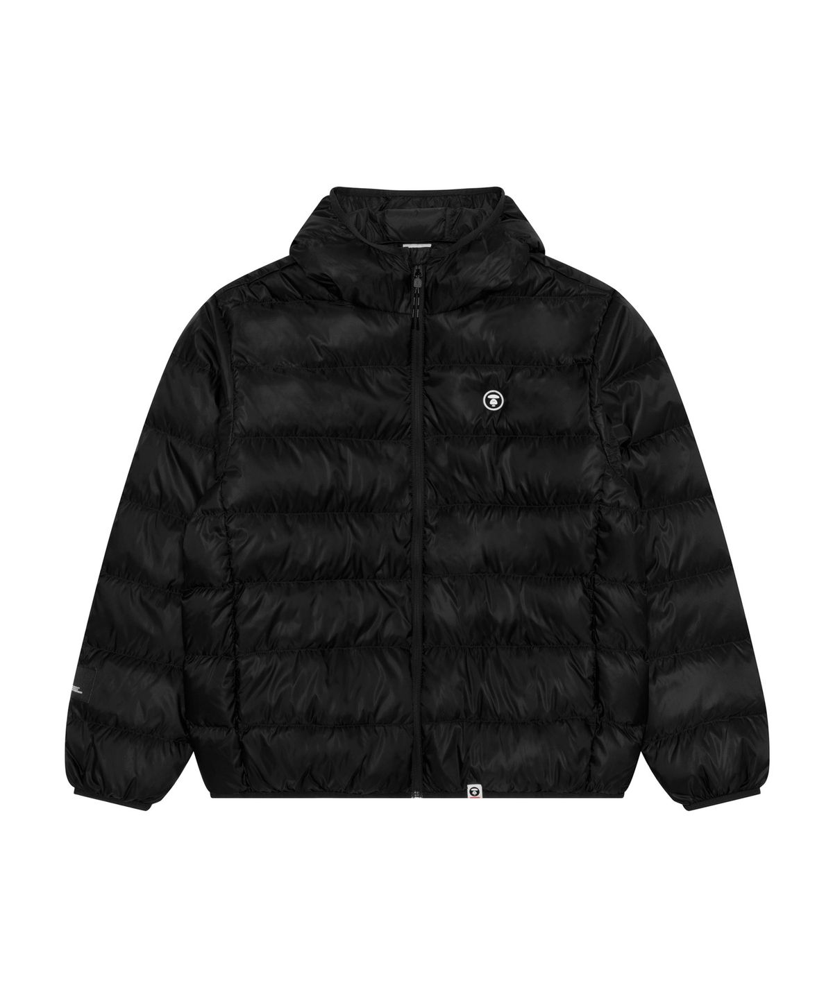 에이프(AAPE) AAPENOW Moonface 다운 재킷 블랙 / AAPDNM7785XXRBKX