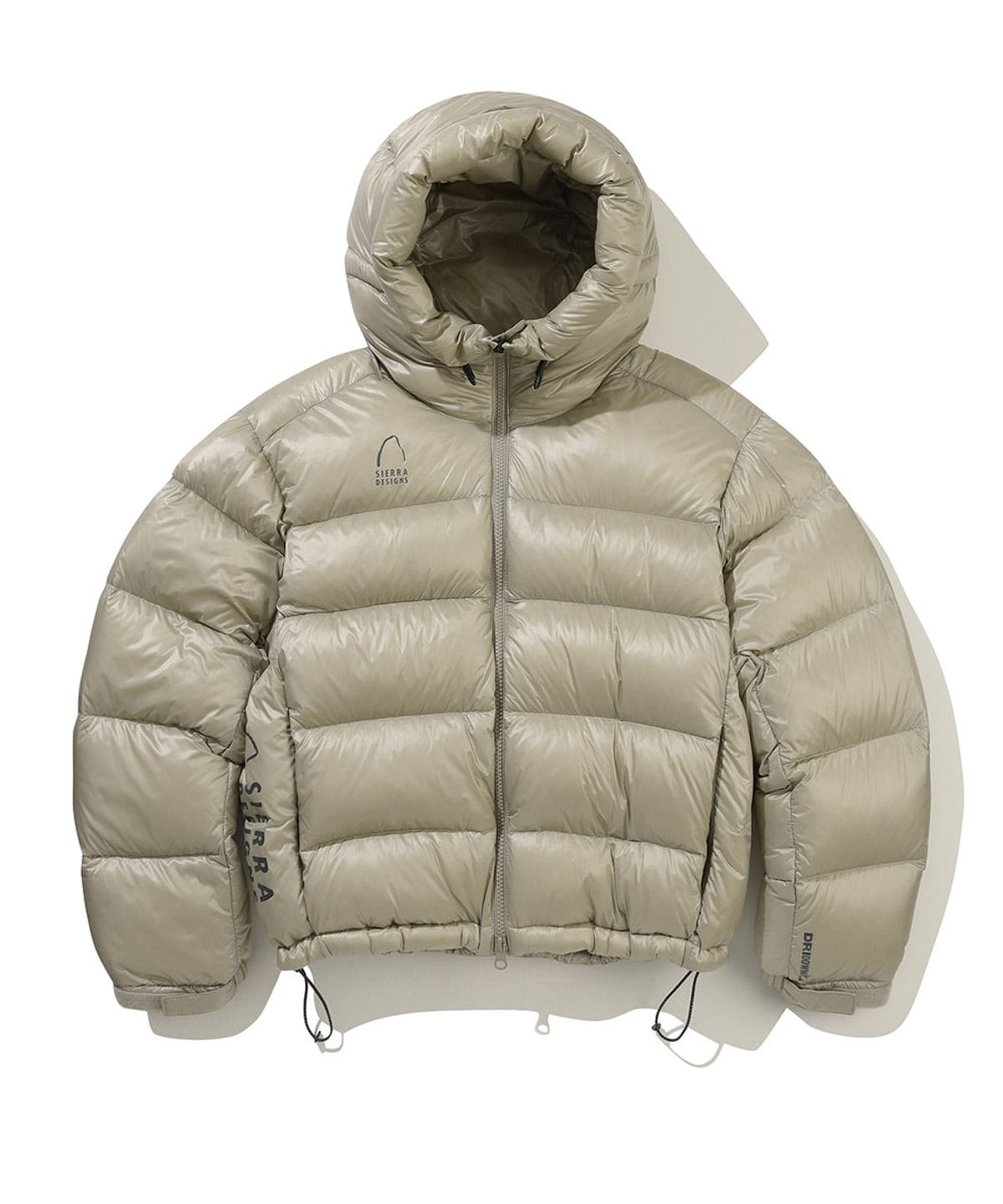 시에라디자인(SIERRA DESIGNS) W) 겟다운 구스다운 후드자켓 BEIGE