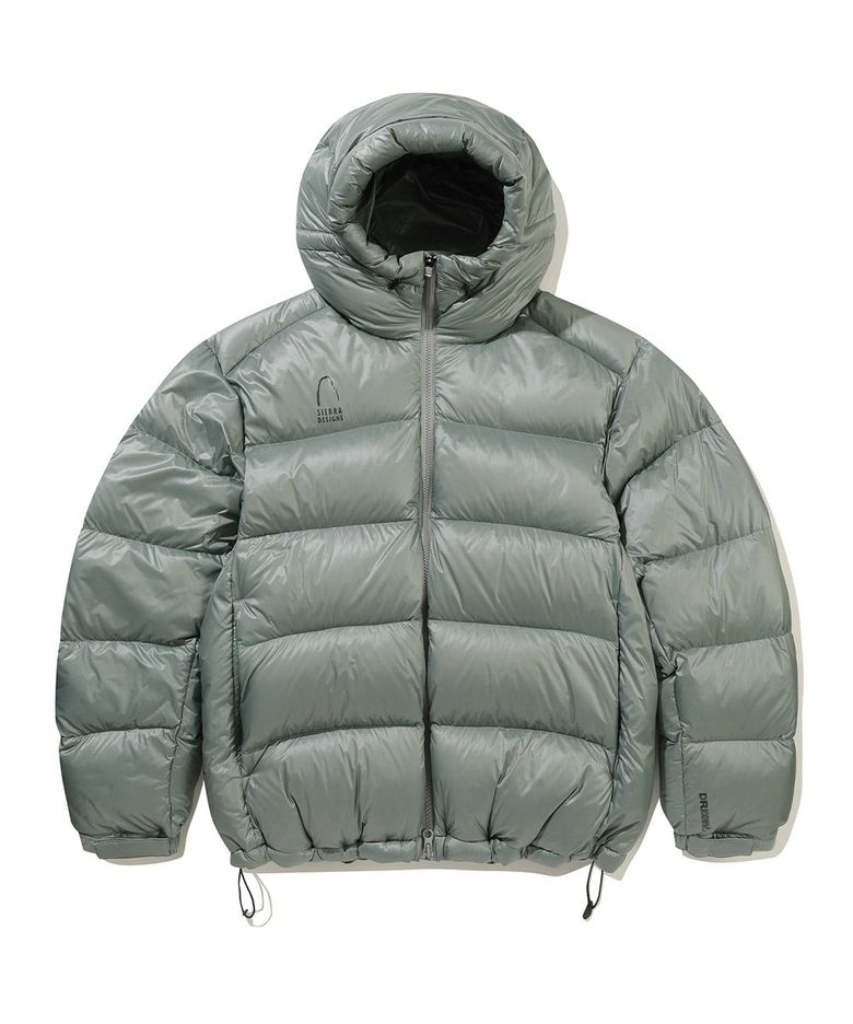겟다운 구스다운 후드자켓 SAGE GREEN