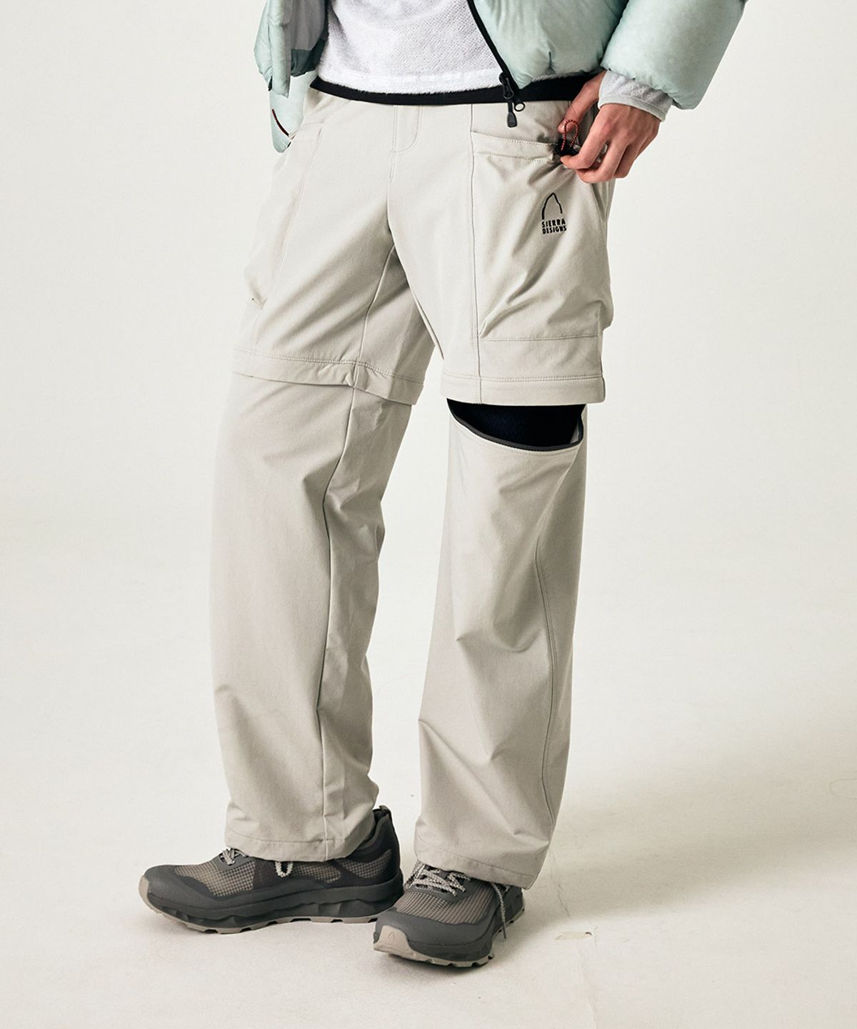 시에라디자인(SIERRA DESIGNS) W) 기가와트 컨버터블 팬츠 (세미와이드핏) LIGHT GREY