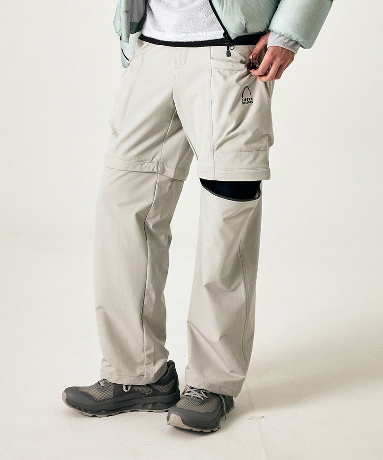W) 기가와트 컨버터블 팬츠 (세미와이드핏) LIGHT GREY