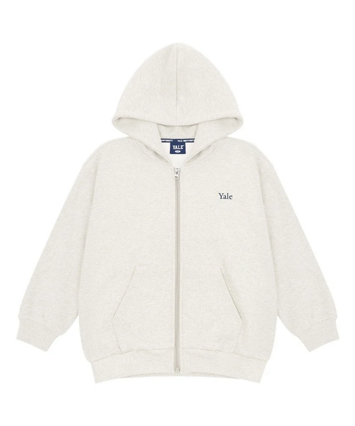 예일키즈(YALE KIDS) 심플 후드 집업_A4F043