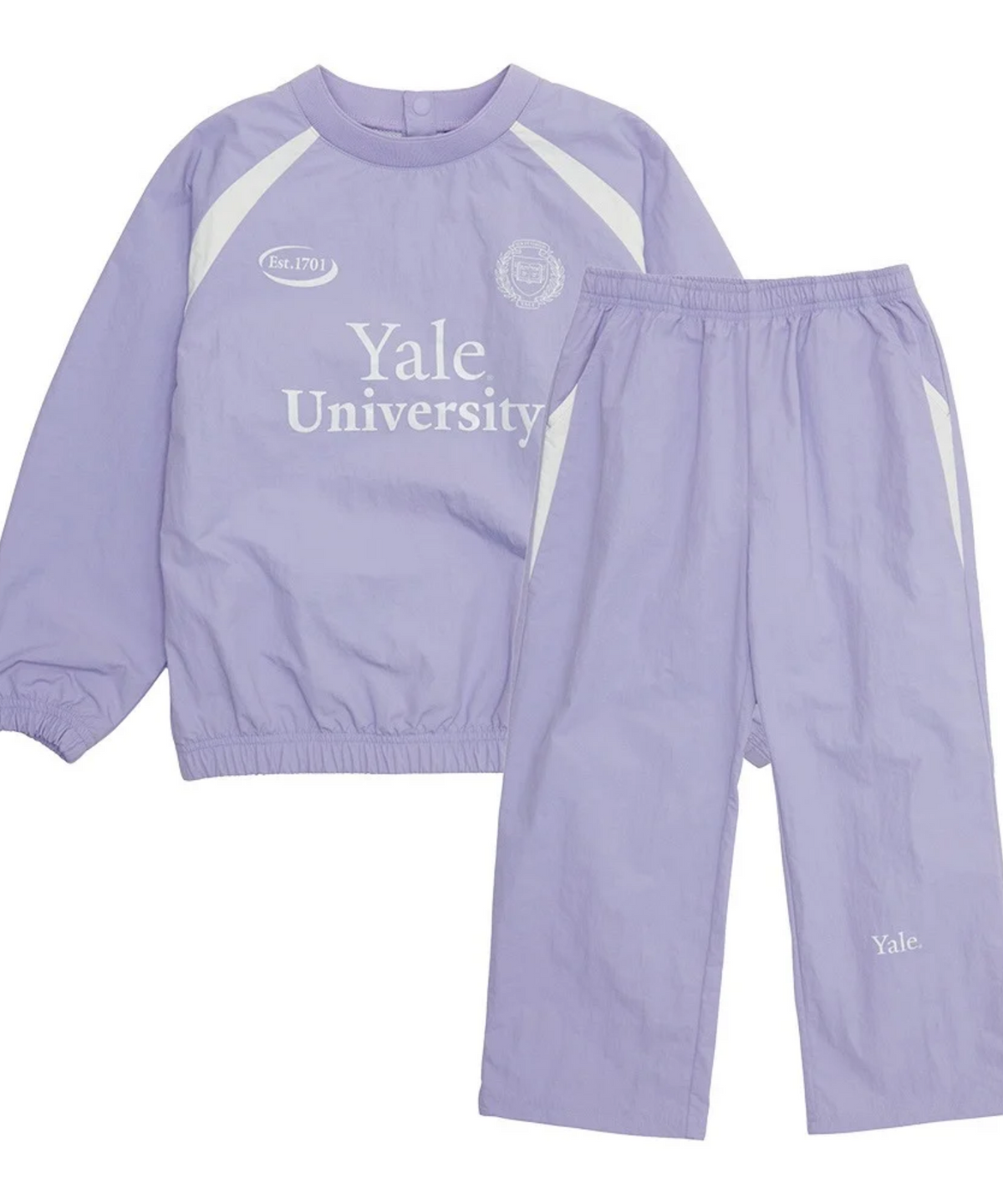 예일키즈(YALE KIDS) 래글런 피스테 나일론 셋업 YJCCSUE13239