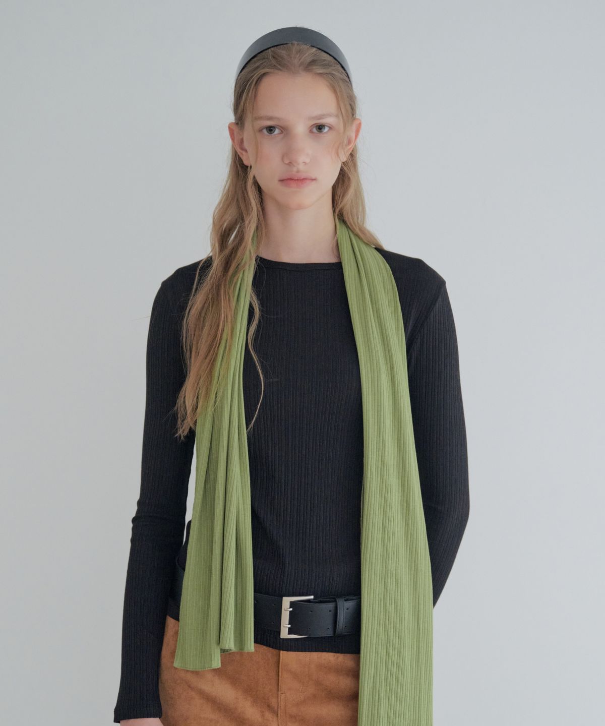 그라스플랜(GRASPLAN) Smooth Touch Knit Muffler_5Color