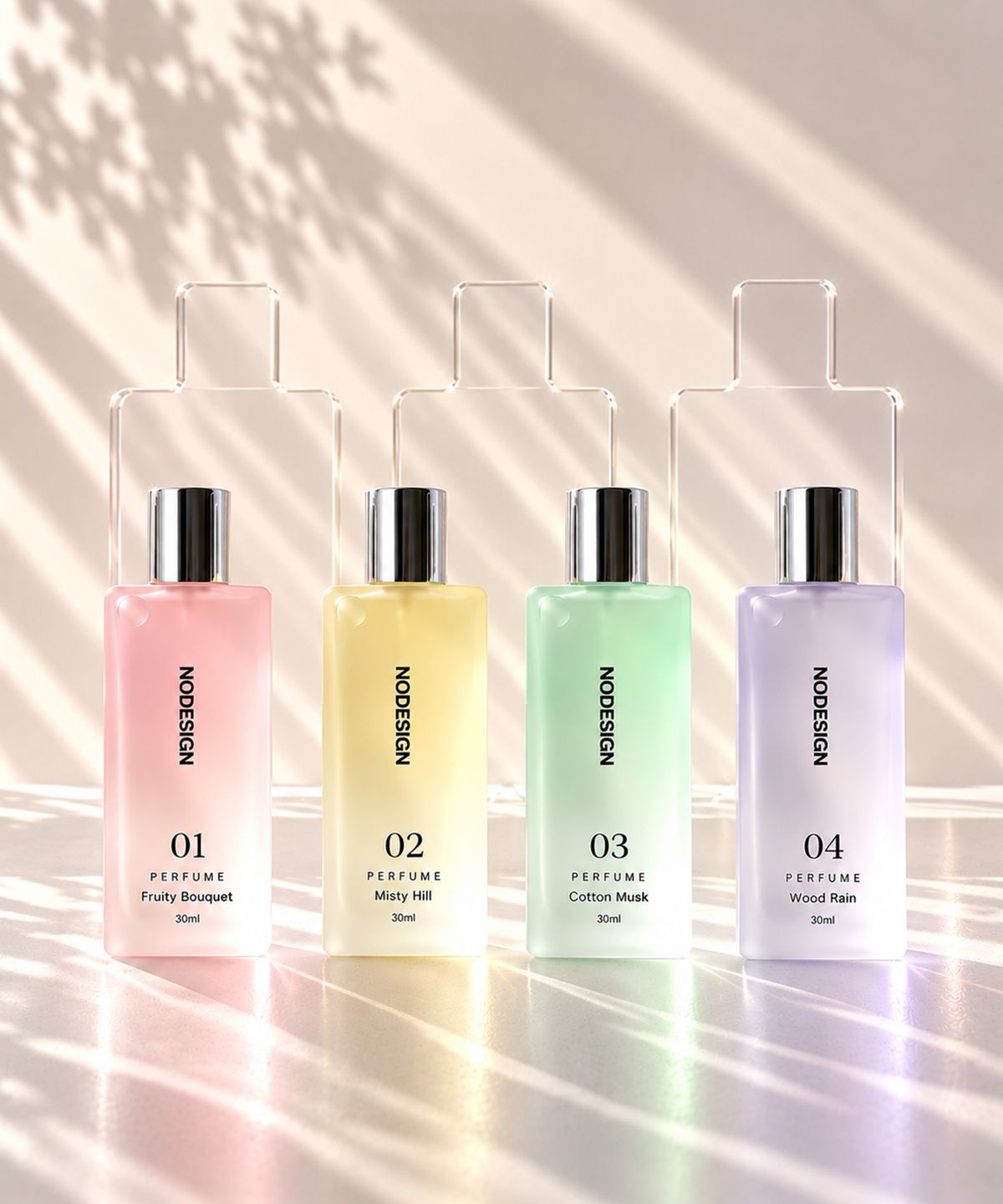 노디자인(NODESIGN) 향기에 집중한 향수 / 퍼퓸 30ml x 3개